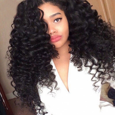 

10A Brazilian Deep Wave Virgin Hair 100 Unprocessed Brazilian Human Hair Weave 3 Bundles Cheap Brazilian Curly Virgin Hair
