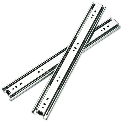 

Modern hardware three-phase silent damping drawer rail slide 1 pay 2 loaded 45 cm 18 inch