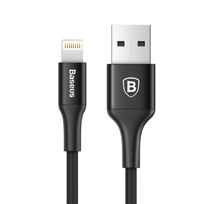 

Baseus Apple MFI certification data line Rui Rui series for Apple 7 6s 6plus iPad data cable charging line black
