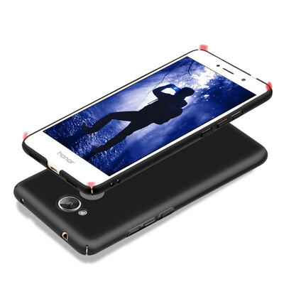 

Three-piece set of mobile phone shell case Freeson glory play 6A mobile phone case protective cover all-inclusive PC hard shell black TPU transparent soft silicone sleeve glory 6A full-screen tempered white