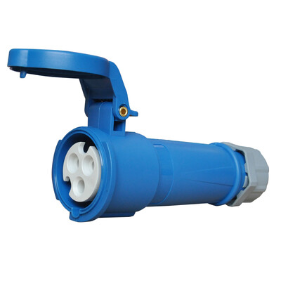 

With the (TOWE) IPS-S316 16A industrial connector / aviation plug socket industrial coupler waterproof and dustproof 3-pin female