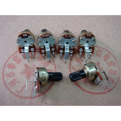

1213 single-joint horizontal potentiometer B2K B33K B100K B1M - Handle length 10MM