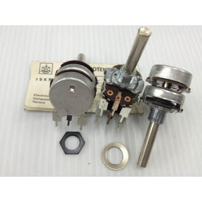 

ISKRA P99T double potentiometer 220K LOG