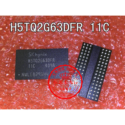 

GDDR3 128Mx16-11 Hynix H5TQ2G63DFR-11C