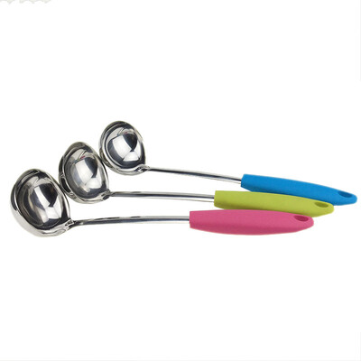 

Germany Fakermann Fackelmann color handle non-slip handle stainless steel spoon color random 5035481