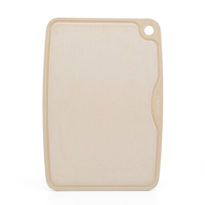 

HUSKS WARE Rice hull natural plant fiber cutting board Mildew anti-slip easy to clean kitchen cutting board 5-7 people Family Pack H12-CB001-3 new&old random delivery