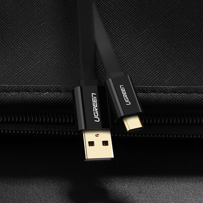 

Andrews с зеленой линии передачи данных Micro USB зарядка зарядные устройства телефонный кабель быстрой зарядки питания линии для поддержки линии 2A проса OPPO Huawei Samsung черный плоский кабель 1 метр 30676
