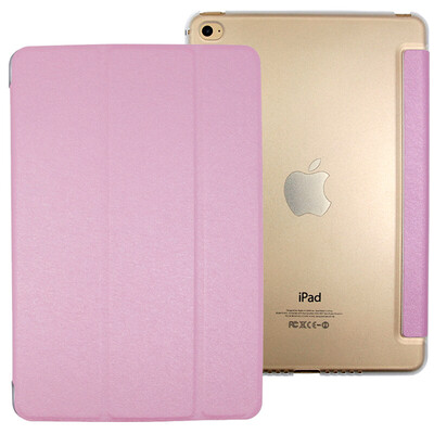 

Шэн Diwei (SENDIO) IPad mini4 три раза защитная крышка Intelligent Sleep Apple, mini4 защитная крышка / оболочка зерна кожа шелк матовый дышащая назад розовый оболочки