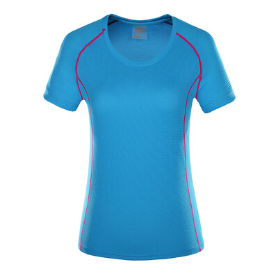 

Antarctic Nanjiren outdoor solid color self-cultivation short-sleeved bottoming shirt quick-drying T-shirt NRT7H80413 female rose red S