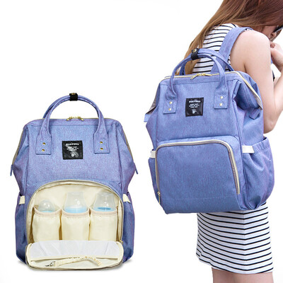 

Sanmei infant SUNVENO shoulder Mummy bag large capacity multi-function mother expectant package maternal baby out fashion iron mouth back milk bag Tianma starry sky