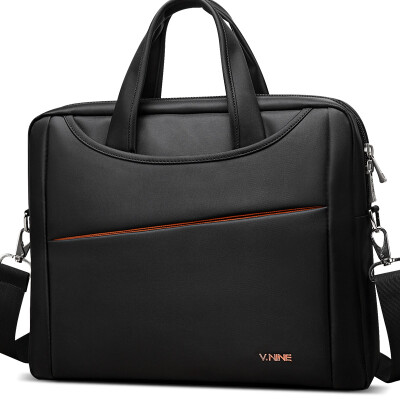 

Ninth City VNINE computer bag 141-156 inch male&female Apple Lenovo Dell portable shoulder bag dedicated laptop bag VD7BV13999J black