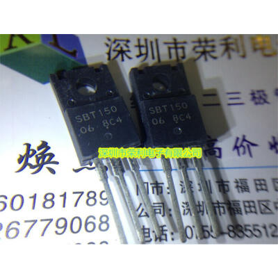 

Free shipping 20pcs/lot SBT150-06J SBT15006 TO-220F Schottky Rectifier new original