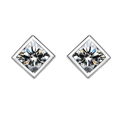 

AFFINER 925 silver ice pride earrings female models fashion jewelry AFE2009