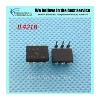 

10pcs free shipping IL4218 1L4218 DIP-6 Triac & SCR Output Optocouplers Phototriac Output Very Low Input Curr new original