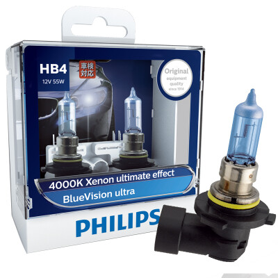 

Philips (PHILIPS) Blue Star Light 9006 модернизирует автомобильные лампочки 2 цвета цвета пакета 4000K