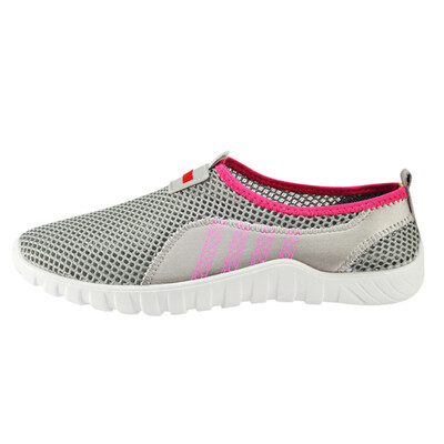 

Двойная звезда Повседневная обувь Женская подножка Lazy Shoes Breathable Net Saw 9022 Ash