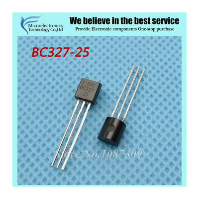 

100pcs free shipping BC327-25 BC327 TO-92 Bipolar Transistors - BJT PNP 50Vcbo 45 Vceo 500mA 625mW Trans new original