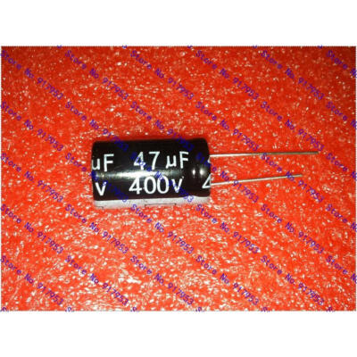 

Free Shipping 50PCS/LOT .400V47UF electrolytic capacitors