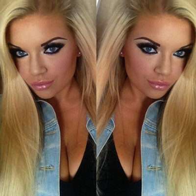 

Blonde Straight Human Hair Extensions Brazilian Hair 4 Bundles Virgin Hair 613 Color 12-24 Inch