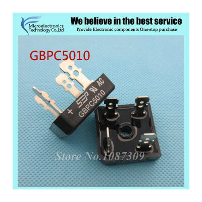 

5pcs free shipping GBPC5010 Bridge Rectifiers 1000V 50A Bridge Rectifier new original