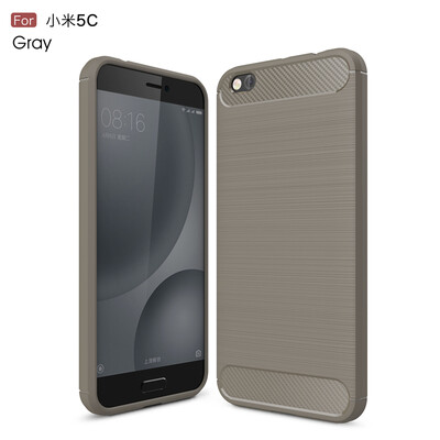 

GANGXUN Xiaomi Mi 5c Case Anti-Slippery Scratch-Resistant Lightweight Soft Silicon Back Cover For Xiaomi Mi 5c