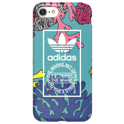 

adidas 26876 Adidas Apple 7 Ocean Printing Классические тональные гнезда для мобильного телефона для Apple iphone8 4.7 дюйма