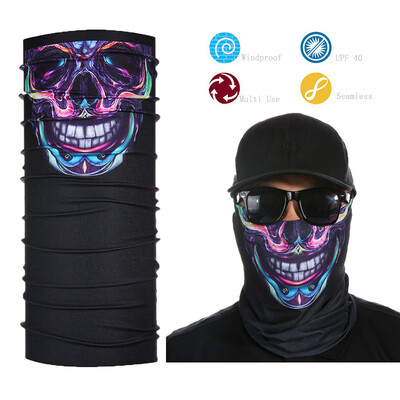 

Защитная маска Маска Бандана 2017 Лето Череп Оголовье Магия Бесшовные Бандана