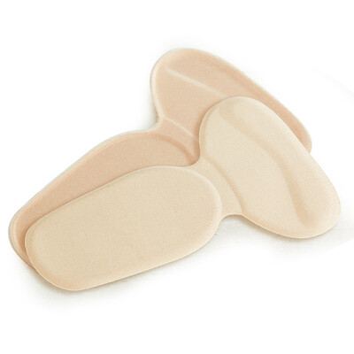 

(Uplus) thickening suede silicone two-in-one heel 2 pairs of equipment (semi-code pad T-type heeled high-heeled mats anti-