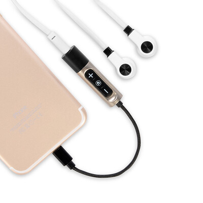 

PROF (pivoFUL) PUC-16 7 Apple, Lightning 3,5 гарнитура адаптер кабель наушников iphone7plus зарядки адаптер черные песни