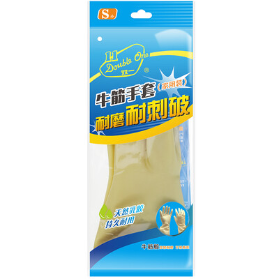 

Jingdong Supermarket Shuangyi Niujiang home gloves M washing dishes washing clean&durable skin care waterproof anti-skid wear resistant to puncture natural latex