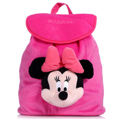 

Disney Disney розовый бархат Bu Мини сумка школьный детей Детский сад детские игрушки мягкие игрушки детские школьные сумки розовый раздел