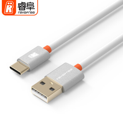 

Rui Fu REVOFREE CY22 Type-C data cable USB20 Andrews mobile phone flat panel charging line power cable silver 15 m