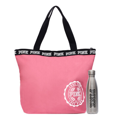 

Victoria&39s Secret VICTORIA&39S SECRET Ms Beasha Fashion Handbag Shoulder Bag Canvas Bag Beach Bag Plus Cup Set 357205 6JJ OS
