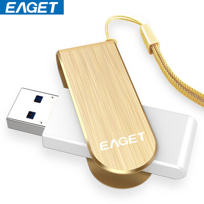 

Eaget (Eaget) F50 USB3.0 высокоскоростной пары металла швеллер 256G 360 градусов вращения золота