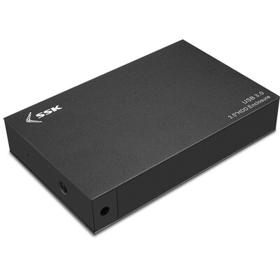 

Biao Wang SSK HE-G3000 35 inch USB30 mobile hard disk box sata interface support desktop hard drive black