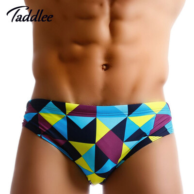 

Taddlee Brand Men Swimwear Бразильская вырезанная классическая вырезка Купальники Сексуальные мужские плавки Трусики Бикини Гей Плавательные боксеры Тумбочки для серфинга