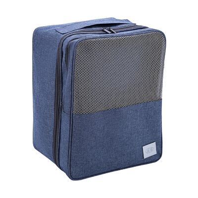 

Jiabao storage bag dust&waterproof thickening Oxford cloth cloth portable suitcase shoes storage bag blue