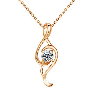 

yoursfs ® 18k White позолоченные классической музыки к использованию кристалл моды камней ожерелье австрии ожерелье