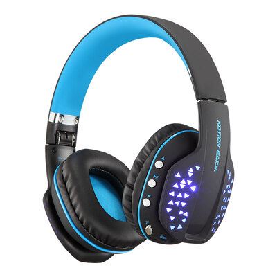 

KOTION EACH B3507 headset gaming mobile phone tablet notebook wireless Bluetooth headset music game sports white blue