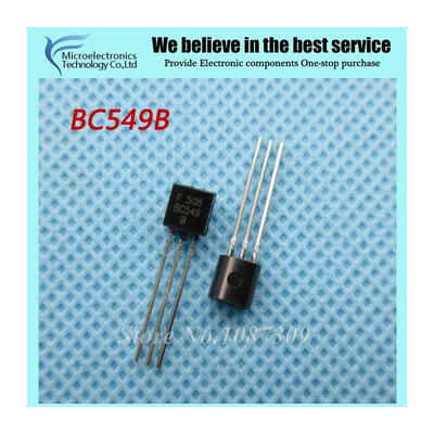 

100pcs free shipping BC549B BC549 TO-92 Bipolar Transistors - BJT NPN 30V 100mA HFE45 new original