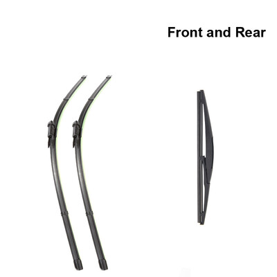 

Front & Rear Wiper Blades for Chevrolet Aveo Second Generation T300 26"&15" Fit Pinch Tab Arms 2011 2012 2013 2014 2015