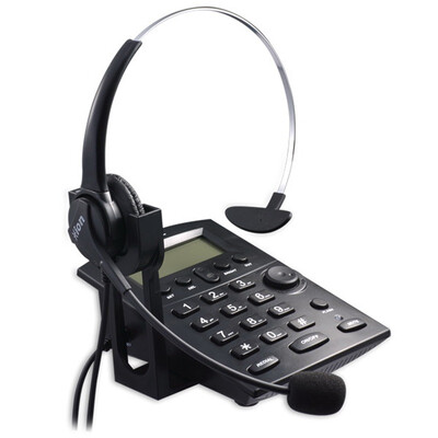 

Bean (HION) DT60 headset phone business phone headset operator phone for the operator / customer service / call center office fixed cable phone base machine