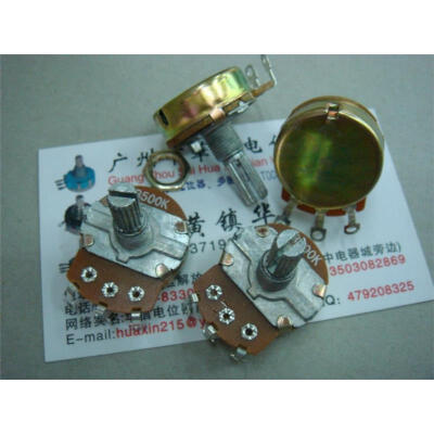 

24 type B500K quality potentiometer resistance range