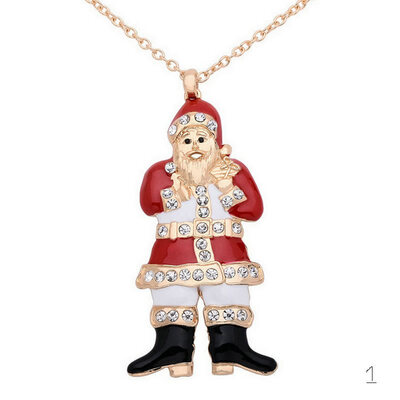 

Yoursfs@ Lovely Christmas series necklace Gold Plating Pendant Necklace Free Shipping