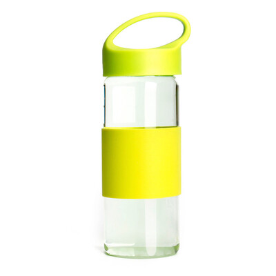 

Kangku (CONKU) стеклянная чашка 400ML анти-жаркие мужчины и женщины, учащиеся водные виды спорта, зеленый CK-8080