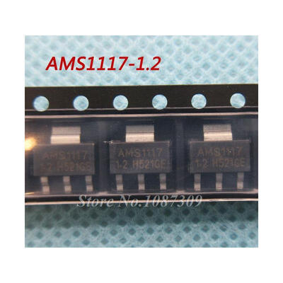 

100pcs free shipping AMS1117-1.2 AMS1117 1.2V 1A SOT-223 Voltage Regulato new original