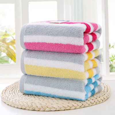 

Gold towel home textile pure cotton color wash face towel fresh&elegant three purple brown blue 85g Article 72 34cm