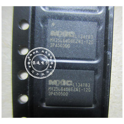 

MX25L6406EZNI-12 25L6404E QFN