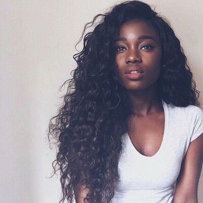 

Peruvian Water Wave 3 Bundles Natural Color Remy Hair 100% Human Hair weaving 8-26 inches