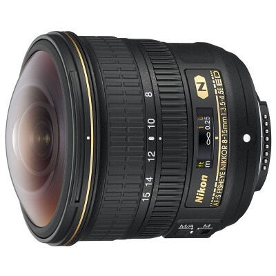 

Nikon AF-S Fisheye Nicole 8-15mm f / 3.5-4.5E ED Lens